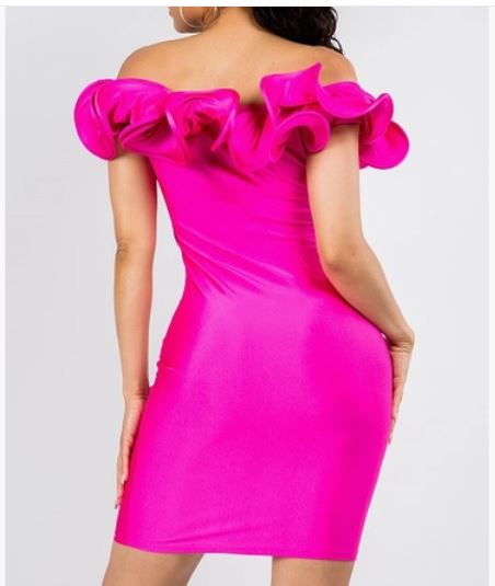 Hot Pink Dress