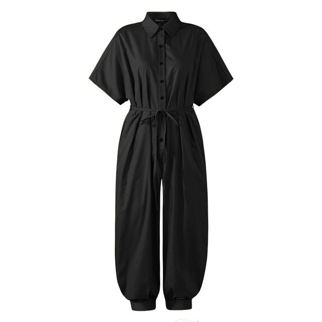 Short Sleeve Jumpsuit